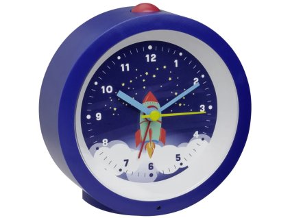 TFA detský elektronický analógový budík - motív raketa TFA60.1033.06