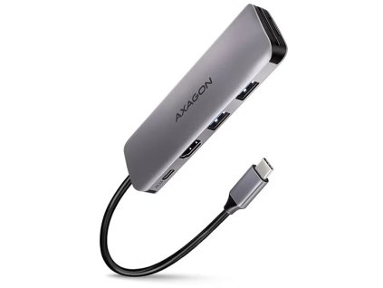 AXAGON HMC-5, USB 3.2 Gén 1 húb, 2x USB-A, HDMI
