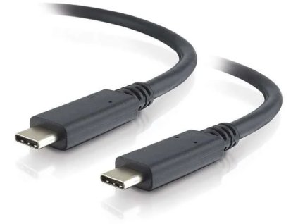 USB-C kábel ( USB 3.2 generation 2x2, 5A, 20Gbit/s ) čierny, 2m ku31ch2bk