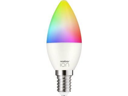 Niceboy ION SmartBulb RGB E14, 6W (farebná)
