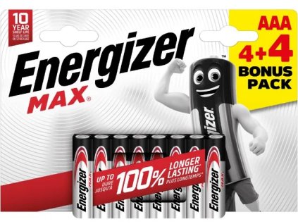 Energizer MAX - AAA/4 4 bezplatné mikrospínače
