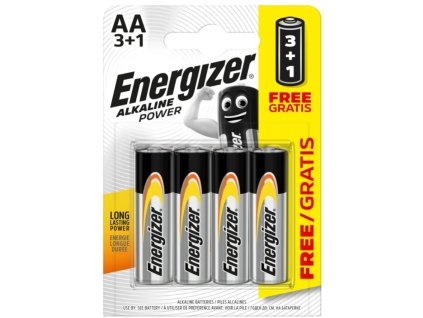 Energizer Alkaline Power - ceruzka AA/4 ks - 3 1 zdarma