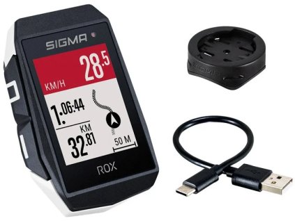 Cyklocomputer SIGMA ROX 11.1 EVO, biely