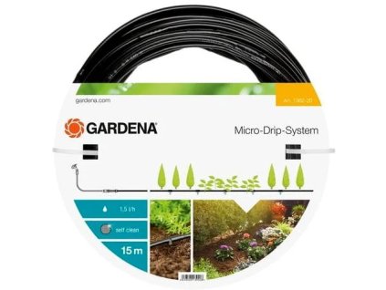 Gardena 1362-20 Predĺženie systému Micro-Drip pre rastliny v radoch - vrchná kvapkacia hadica 4,6 mm (3/16")