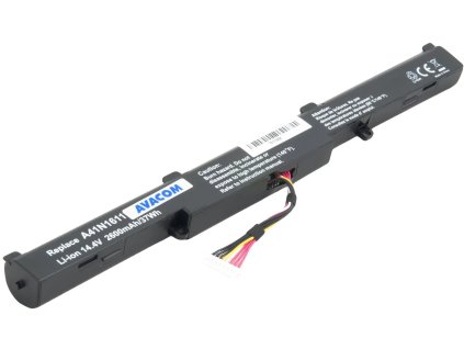 AVACOM Asus G553, GL753, N552 Li-Ion 14,4V 2600mAh 37Wh