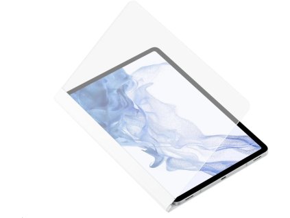 Priehľadné puzdro Samsung Note View EF-ZX700P pre Galaxy Tab S7/S8 biele