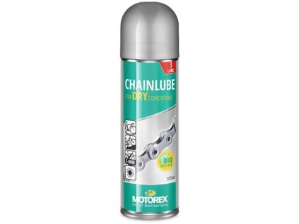 Motorex Chain Lube For Dry Conditions 300ml, sprej