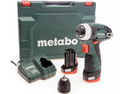 metabo akumulatorovy sroubovak powermaxx bs basic 2x2ah ien400720