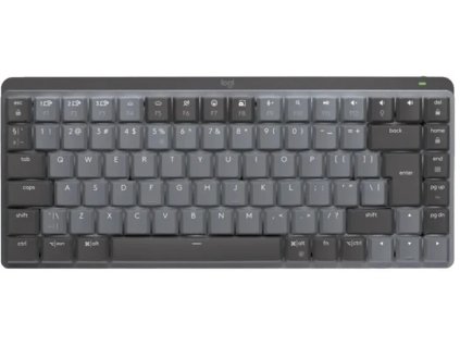 Logitech MX Mechanical Mini, US, lineárne spínače, čierna/grafitová