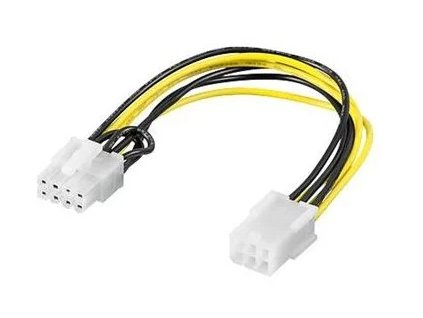 Redukcia napájania PremiumCord PCI Express 6 pin > PCI Express 8 pin