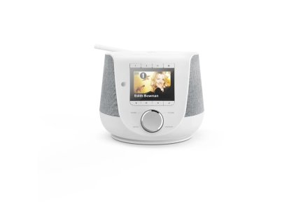 Digitálne a internetové rádio Hama DIR3200SBT, FM/DAB/DAB /, Bluetooth, biele, ovládanie aplikácií
