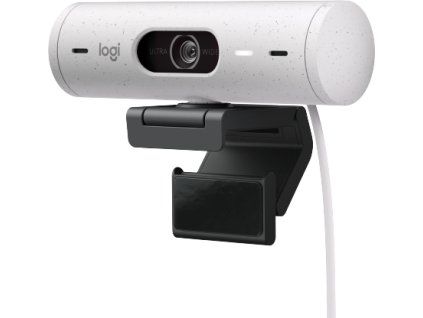 logitech brio 500 full hd webcam off white ien440883