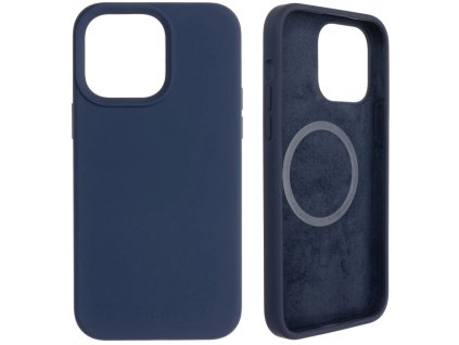 Zadný kryt FIXED MagFlow s podporou MagSafe pre Apple iPhone 14 Pro Max, modrý
