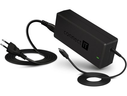 Connect IT MacPower Univerzálny adaptér pre notebooky USB-C, PD 65 W