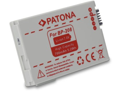 PATONA batéria pre Canon BP208 700mAh Li-Ion