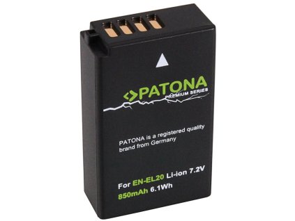 PATONA batéria pre Nikon EN-EL20 850mAh Li-lon