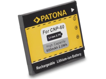 PATONA batéria pre foto Casio NP-60 600mAh