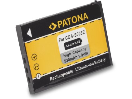 PATONA batéria pre Panasonic CGA-S003E 600mAh 3,6V Li-Ion