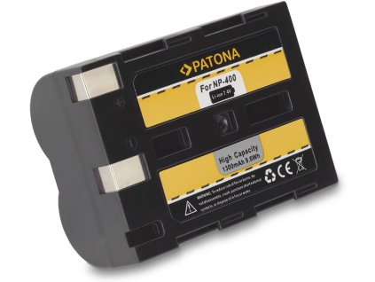 PATONA batéria pre foto Minolta NP400 1300mAh Li-Ion