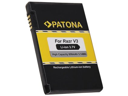 PATONA batéria pre Motorola Razr V3 850mAh 3,7V Li-lon