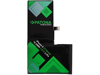PATONA batéria pre mobilný telefón iPhone X, 2716mAh 3,81V Li-Pol nástroje PREMIUM