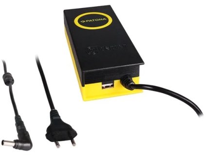 Napájací adaptér PATONA ntb/ 19,5V/4,7A 90W/ konektor 6,5x4,4mm/ výstup USB