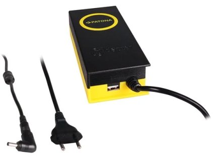 Napájací adaptér PATONA ntb/ 19V/4,7A 90W/ konektor 4x1,35 mm/ výstup USB