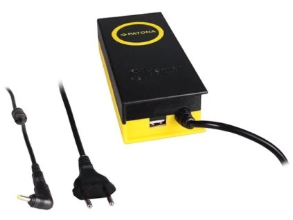 Napájací adaptér PATONA ntb/ 19,5V/4,7A 90W/ konektor 4x1,7mm/ výstup USB