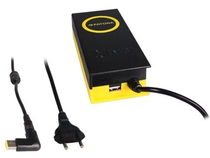 Napájací adaptér PATONA pre ntb/ 20V/4,7A 90W/ konektor 11x4,5mm/ Slim Tip/ výstup USB