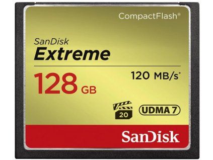 sandisk extreme compact flash 128gb ien444119