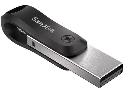SanDisk iXpand Flash Drive Go 128 GB, USB-A Lightning