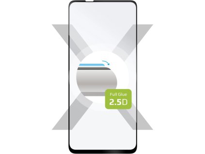 Ochranné tvrdené sklo FIXED Full-Cover pre Motorola Moto G 5G (2022), celoplošne lepiace, čierne