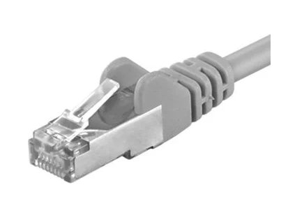 Premiumcord Patch kábel CAT6a S-FTP, RJ45-RJ45, AWG 26/7 20 m sivý