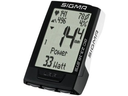 Cyklocomputer SIGMA BC 23.16 STS/CAD biely