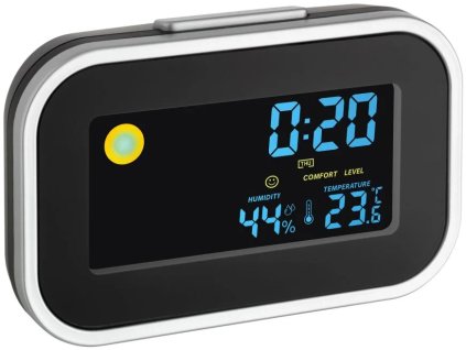 TFA 60.2015 - Digitálny budík so zobrazením vnútornej teploty a vlhkosti