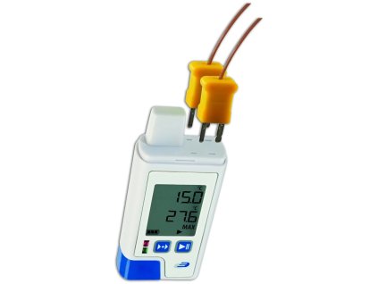 TFA 31.1060.02 LOG200 TC - USB Datalogger s displejom na meranie vnútornej teploty externý s termočlánkovými sondami s PDF výstupom