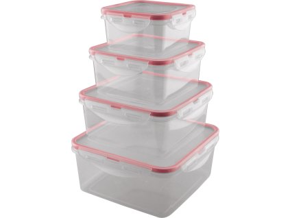 Lamart LT6033 4-dielna sada štvorcových misiek CLIP