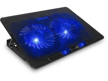CONNECT IT Chladiaca podložka FrostBreeze pre notebook, čierna