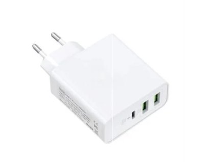 Nabíjačka GETI USB GFC2AC 2x USB-A, 1x USB-C