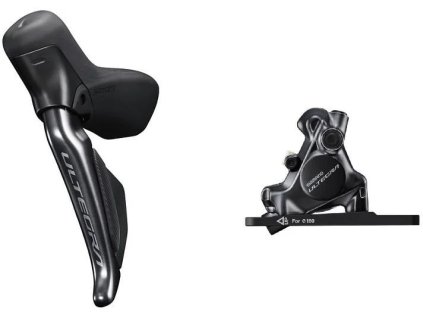 Súprava radenia a brzdenia SHIMANO ULTEGRA Di2 ST-R8170 2x12 rýchlostí ľavý strmeň polymér + chladič