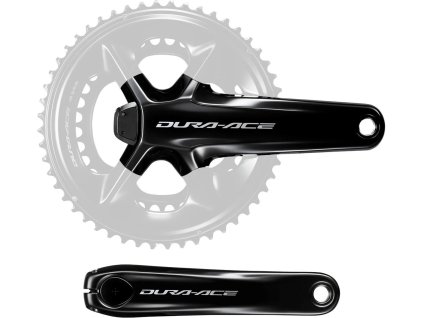 Kľuky SHIMANO DURA-ACE Di2 FC-R9200P 2x12 - 172,5mm - Bez prevodníka powermetra