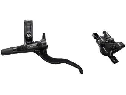 Brzdová súprava SHIMANO DEORE BR-MT410, páčky BL-4100 predný strmeň BR-MT410 polymér ľavý