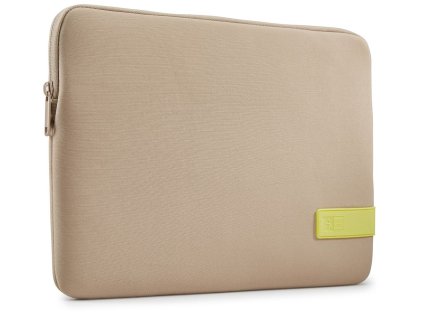 Puzdro na notebook Case Logic Reflect 13" REFPC113 - Plaza Taupe/Sunny Lime