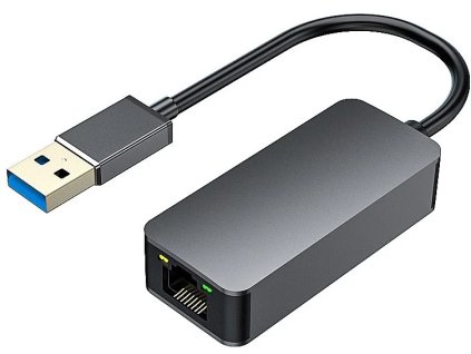 Adaptér USB3.0 -> LAN RJ45 ETHERNET 2,5G/1000 MBIT Hliník