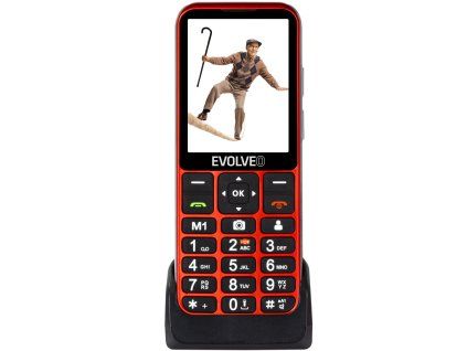 evolveo easyphone lt cerveny ien481502