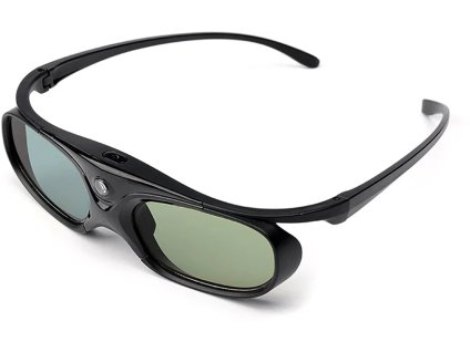 3D okuliare XtendLan G107L pre projektory, prepojenie DLP