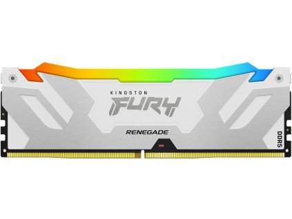 Kingston Fury Renegade RGB White DIMM DDR5 16GB 6800MHz, XMP, bílá