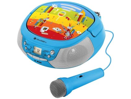 Rádioprijímač GoGEN s CD GoGEN DÉČKO PLAYER B, modrý