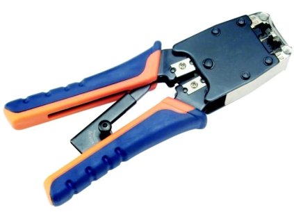 DATACOM Kliešte na konektory L-PROFI 8P+6P OR/BL račňa (RJ45,12,11