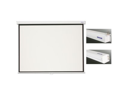 Ručné premietacie plátno Sencor SMS N203W, 203 x 127 cm